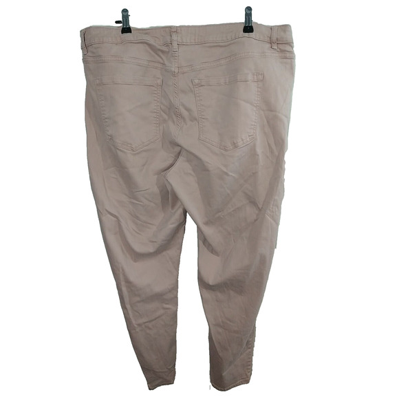 Lane Bryant Woman 20 Jeans Mid Rise Super Stretch Skinny Straight - Picture 11 of 11